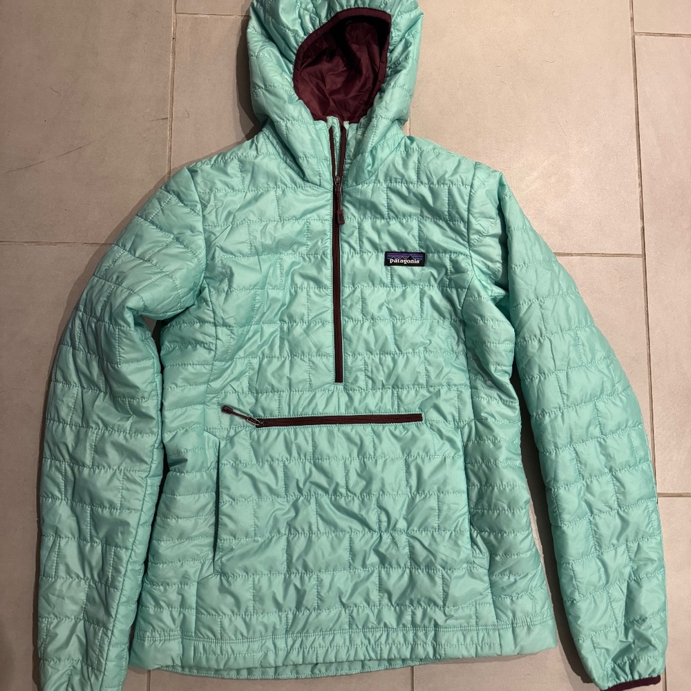 Patagonia Nanopuff Pullover Half Zip Women’s XS